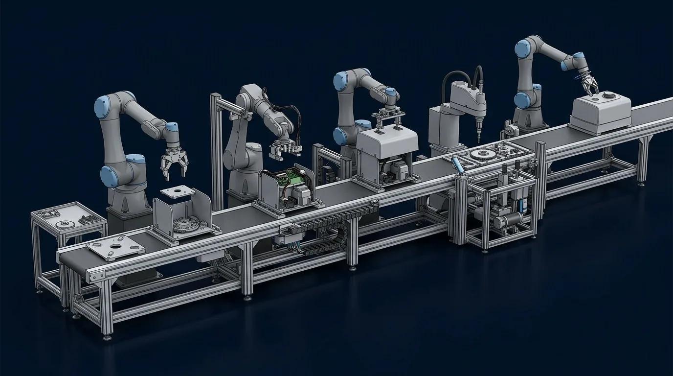 Automated Robotic Assembly Workflow