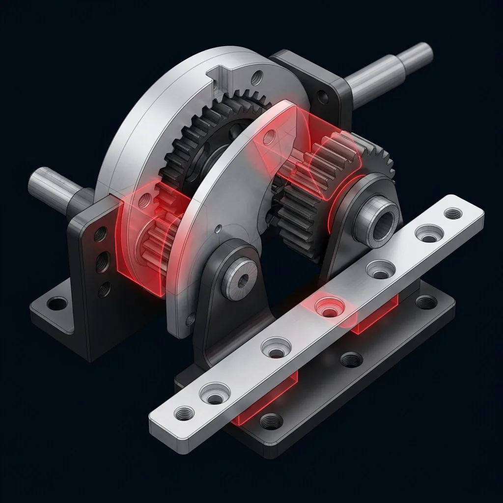 Failed assembly - parts designed independently with interface conflicts