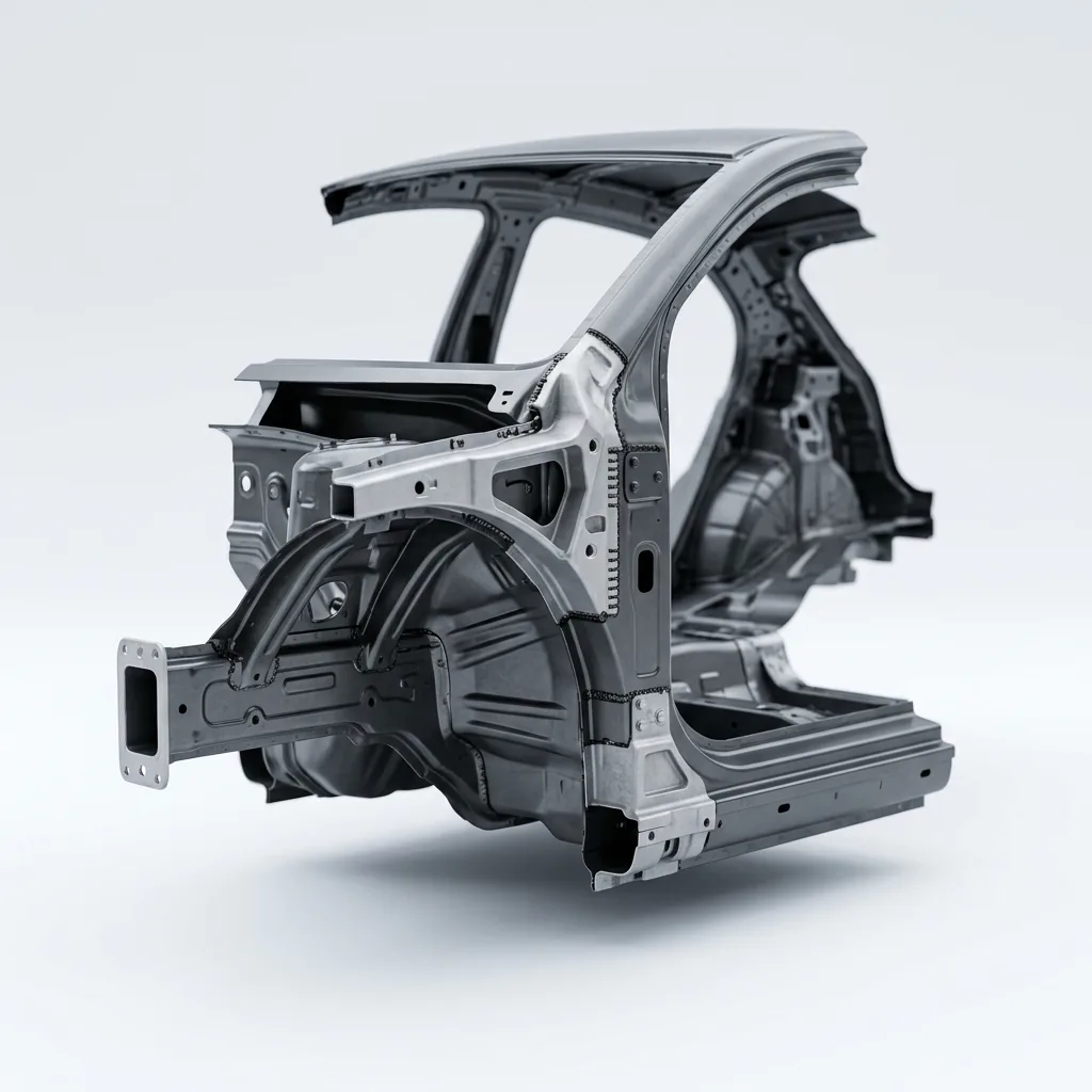 Vehicle Body-in-White Cutaway Benchmarking