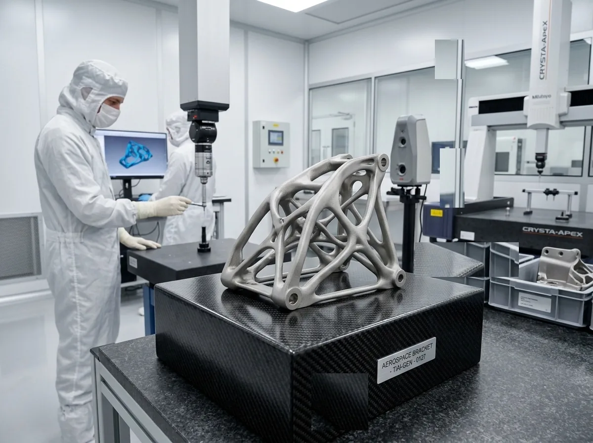 Aerospace Structural Bracket Casting