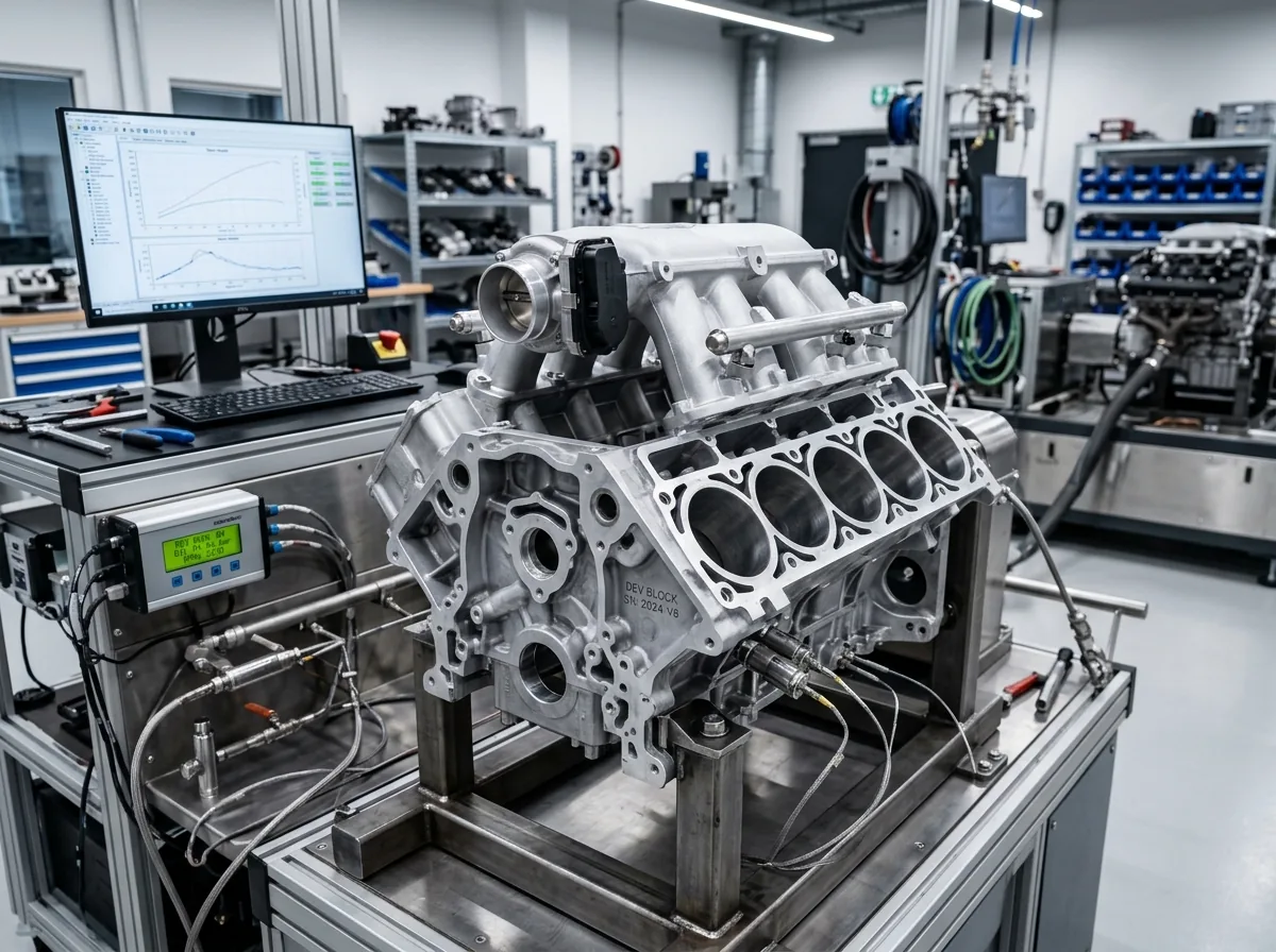 Automotive Engine Block & Manifold