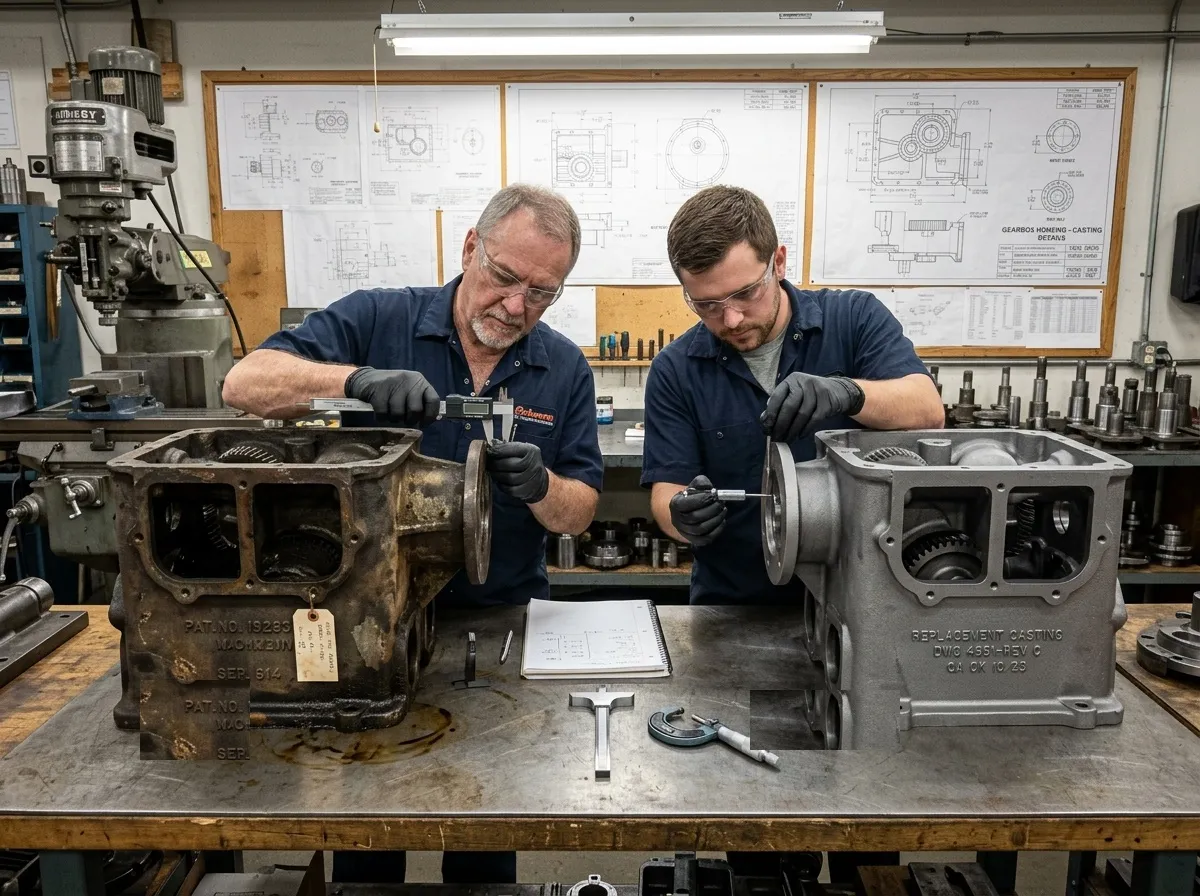 Legacy Spare Parts Re-engineering