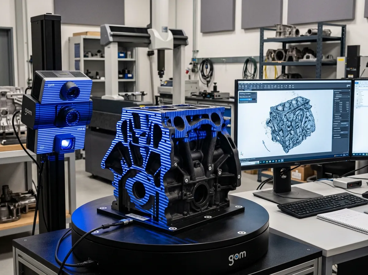 3D Optical Scanning Pattern Digitisation