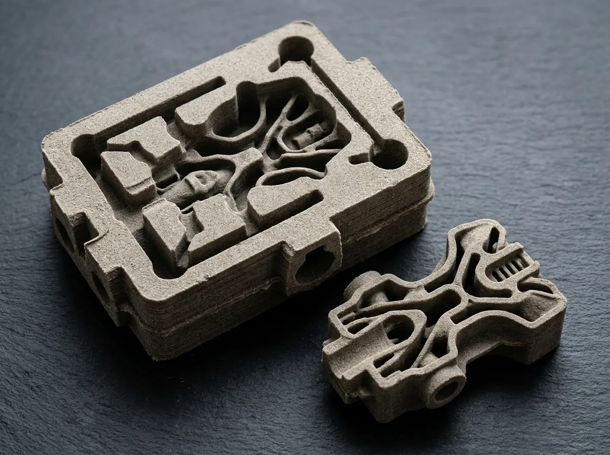 3D Printed Sand Casting Mold & Core