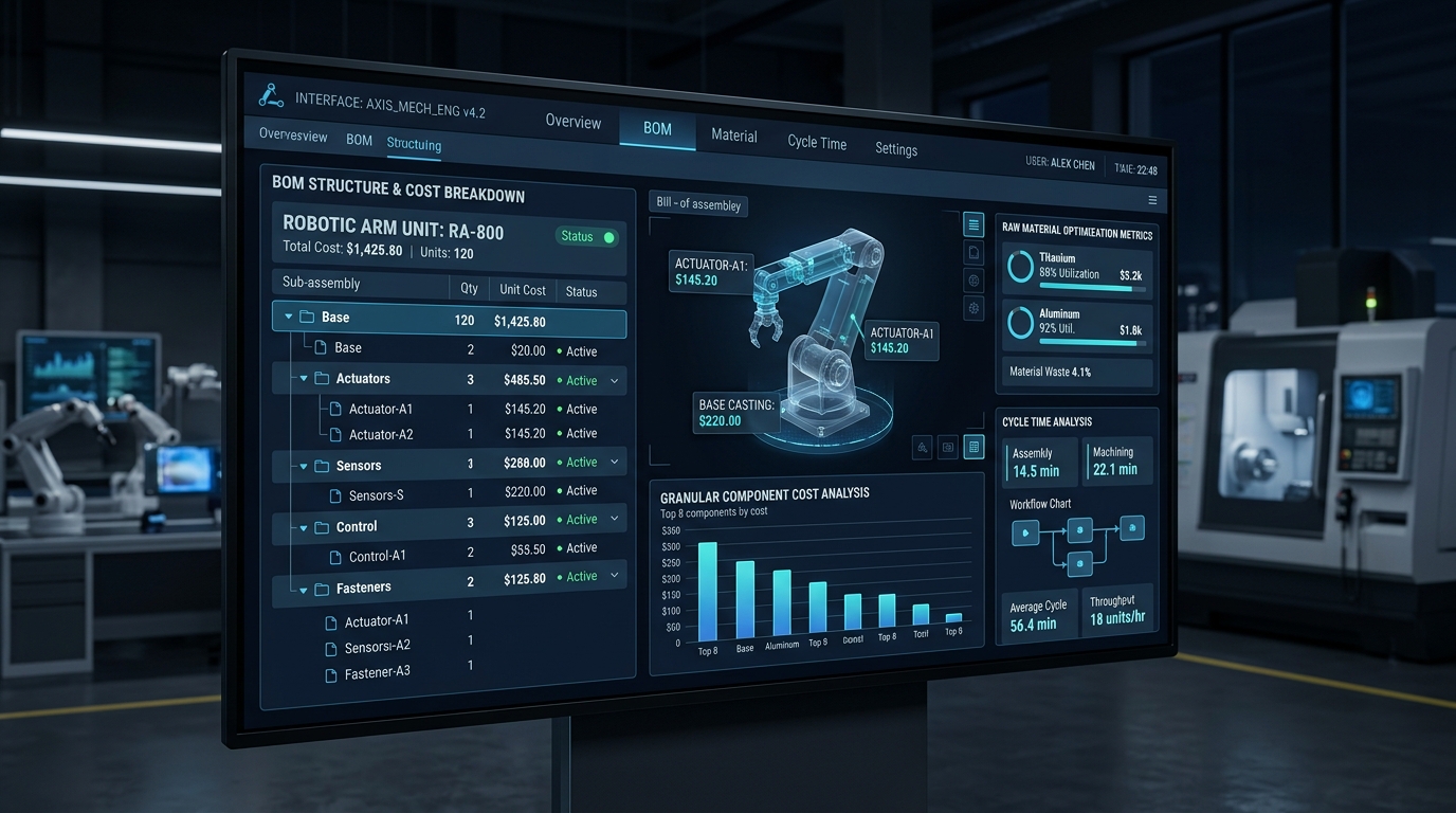 BOM Cost Engineering Modules