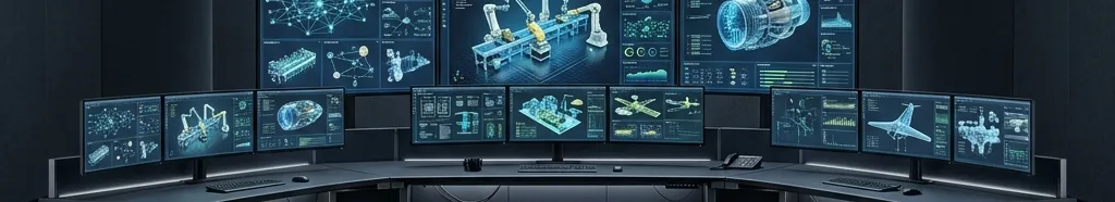 Connected Engineering Ecosystem Control Room Banner