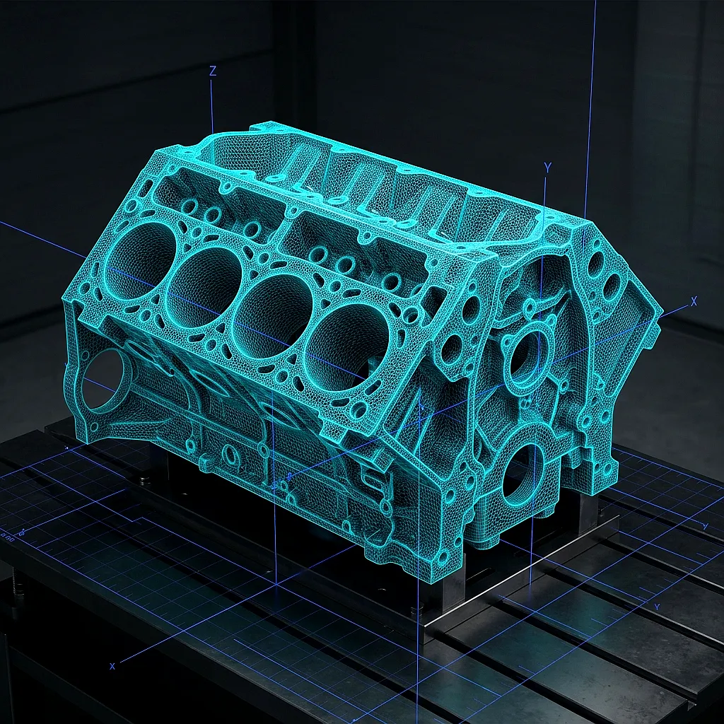 Complex Pump Housing CAD Model