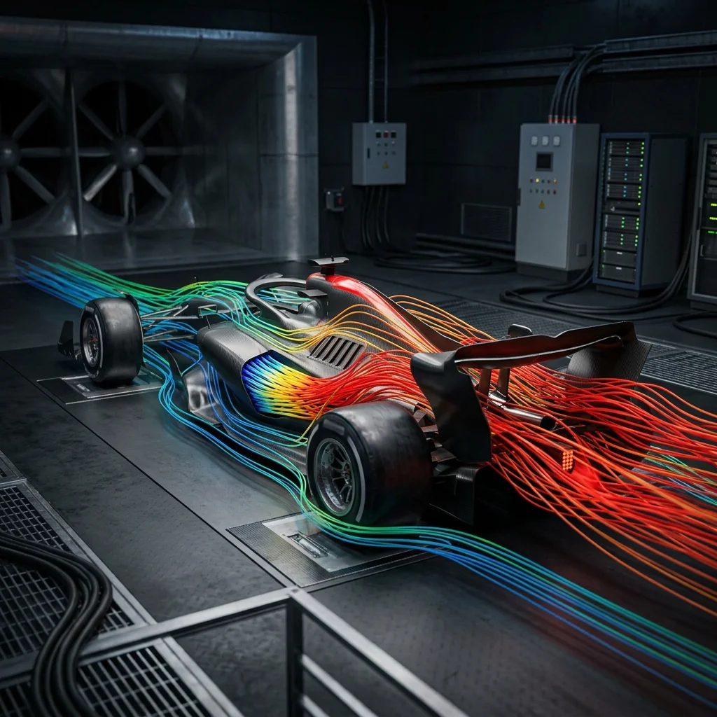 APJ 3D CFD Streamlines Render