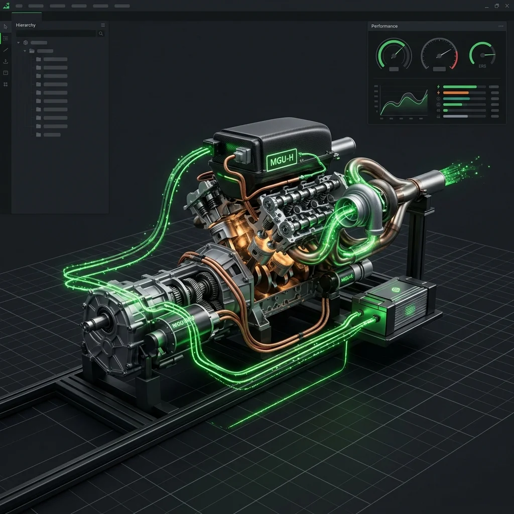 APJ 3D Drivetrain Simulation Overlay