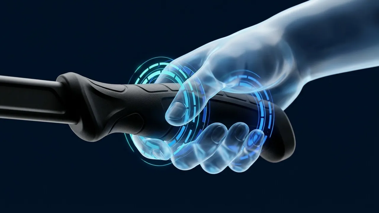 Ergonomic Grip Pressure Illustration