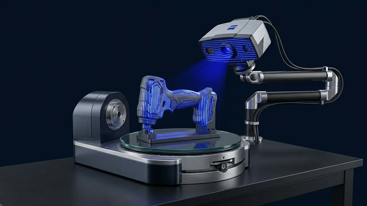 ZEISS Optical Sensor 3D Scanning