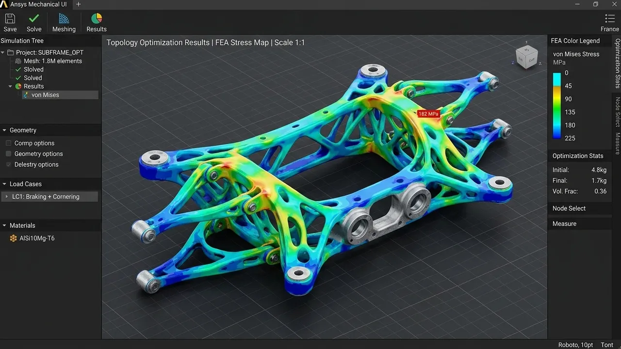 Topological Mass Optimization Dashboard