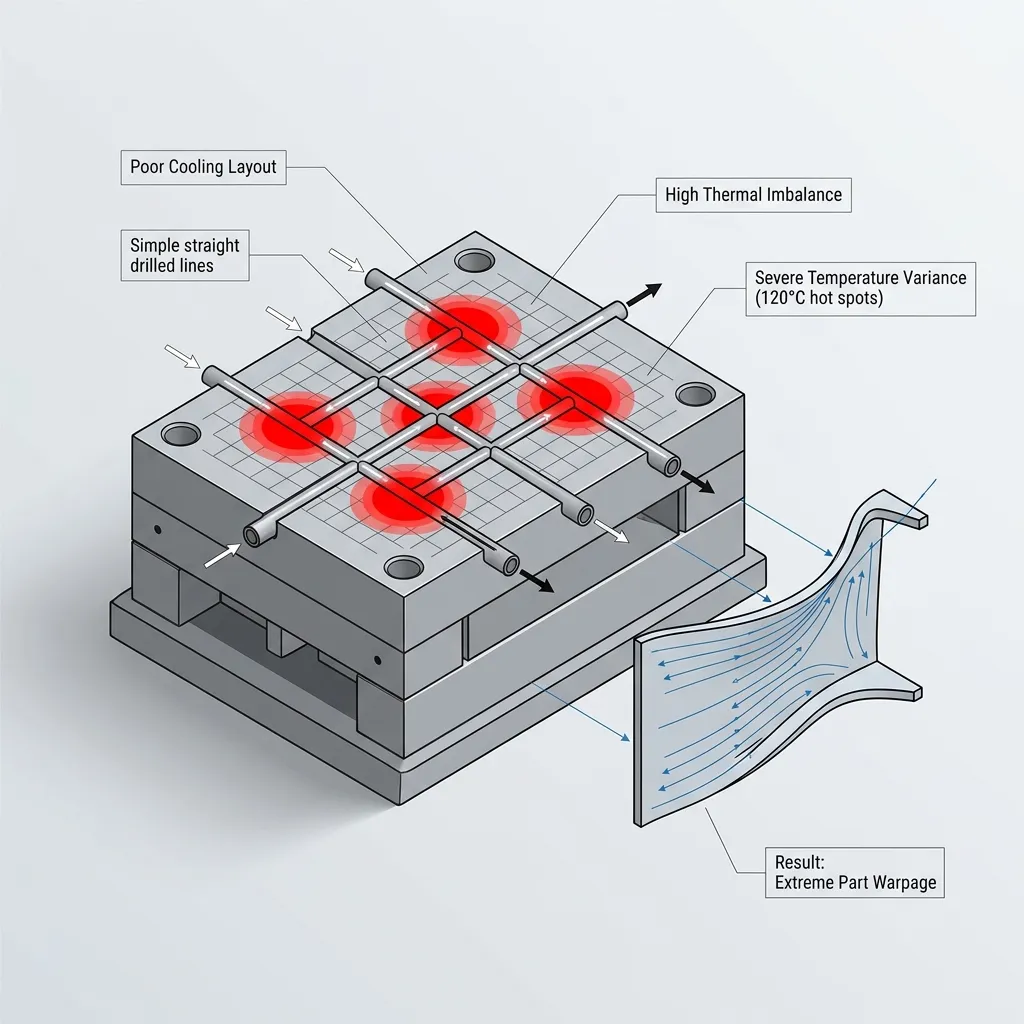 Poor Cooling Layout