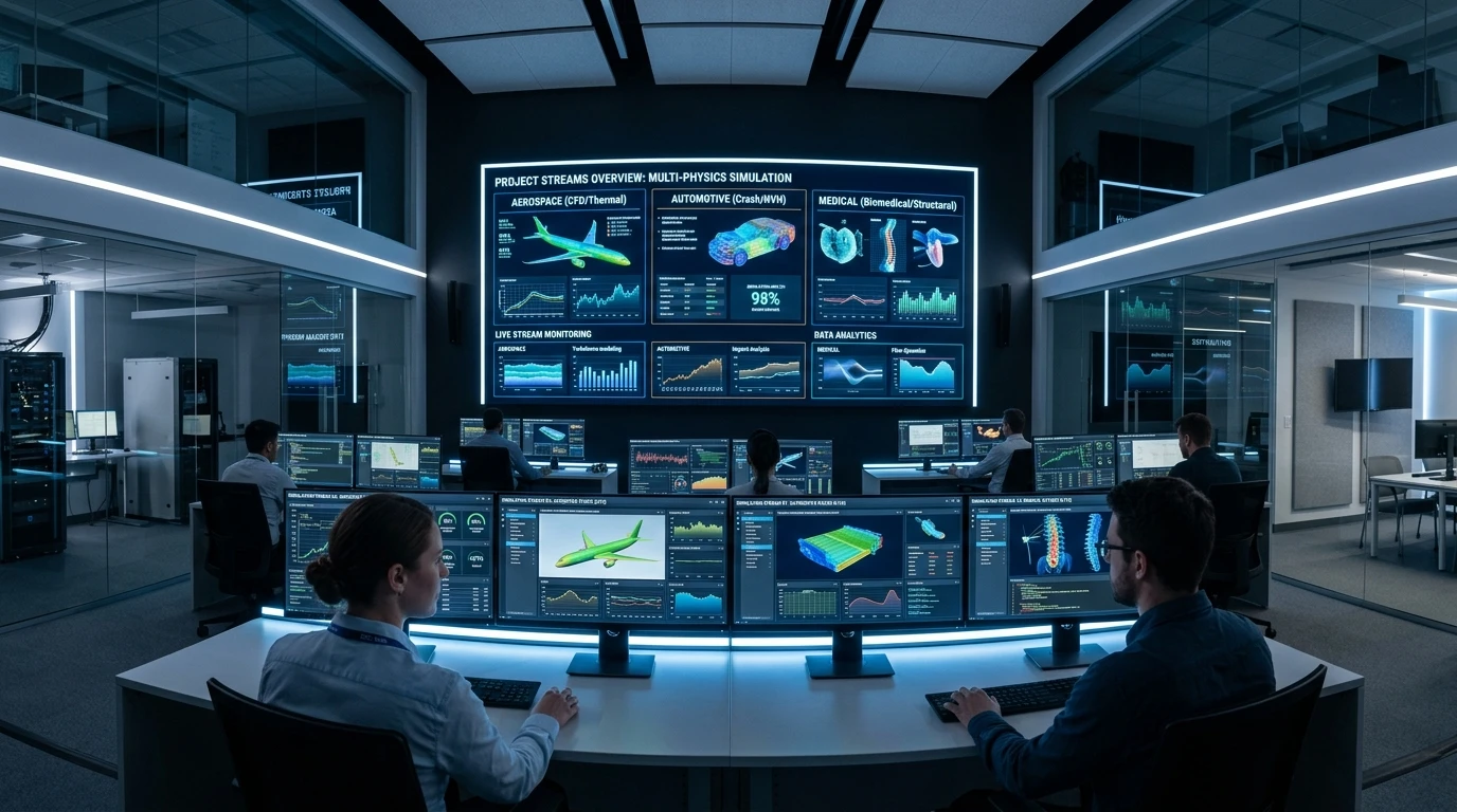 Engineering Team Monitoring Digital Product Development Dashboard
