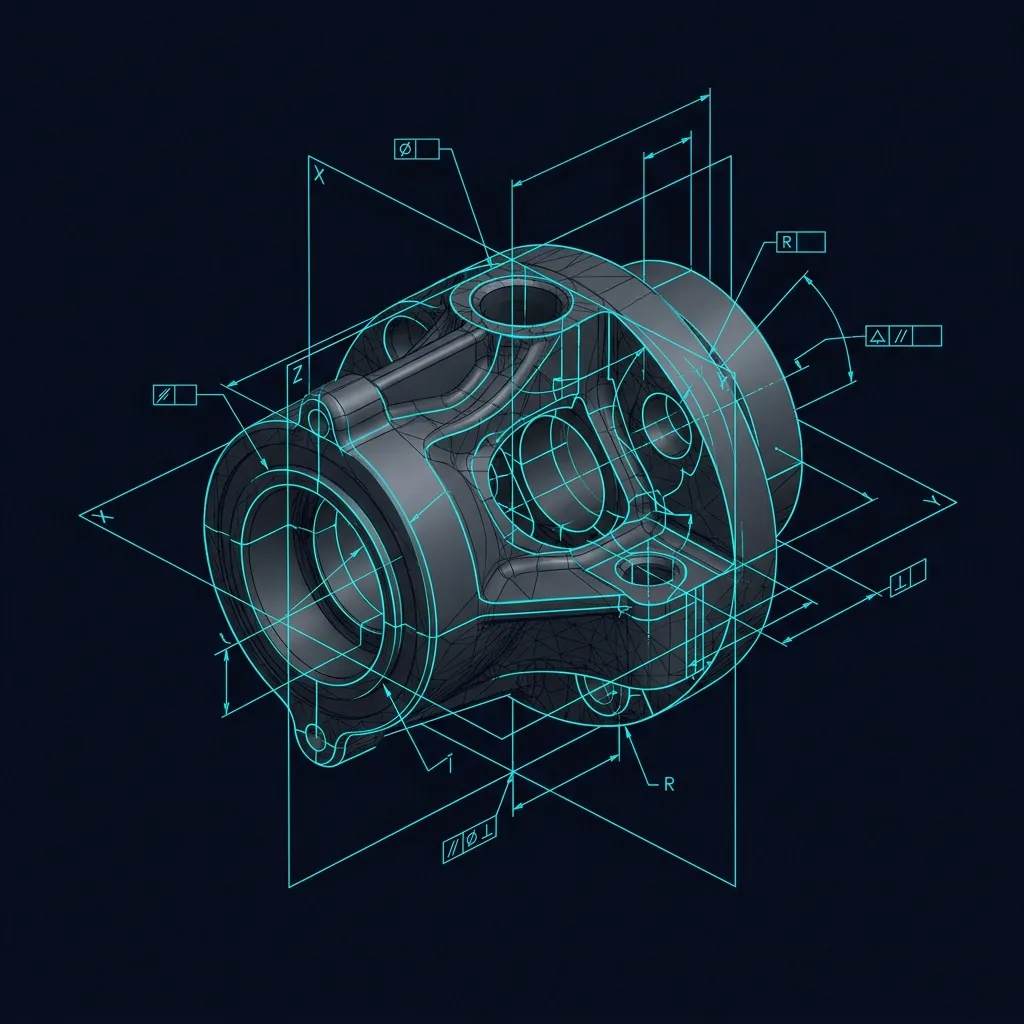 Mesh to CAD Reconstruction Render