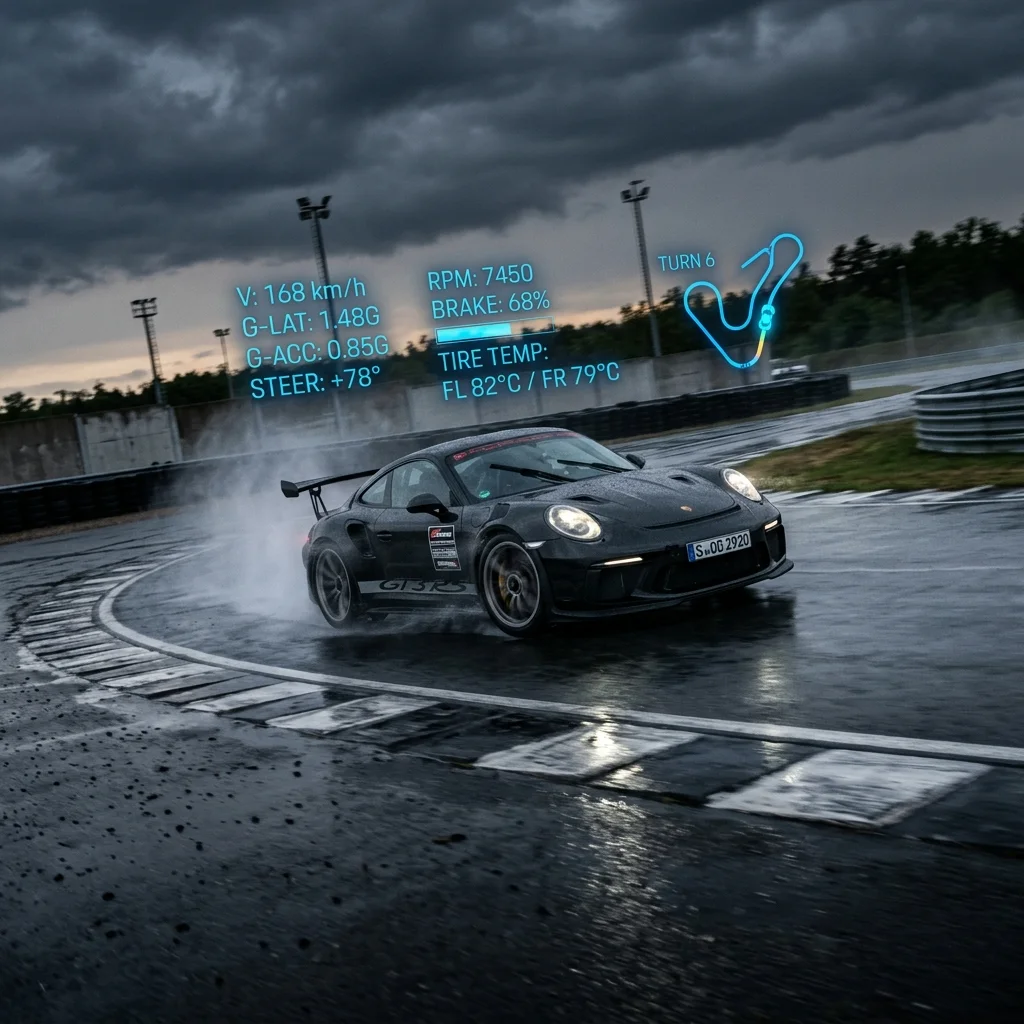 Vehicle dynamics proving ground test
