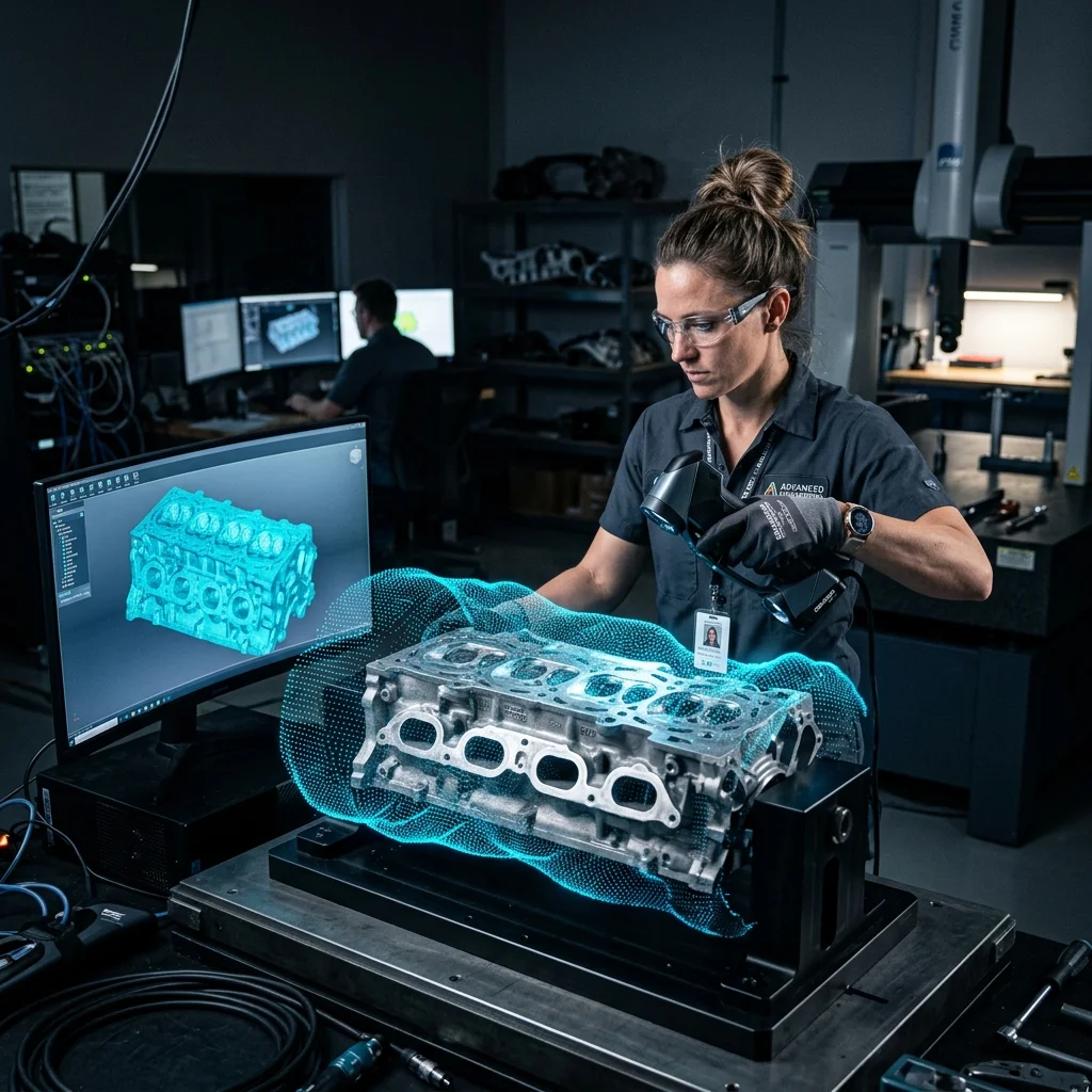 3D scanning benchmarking of automotive components