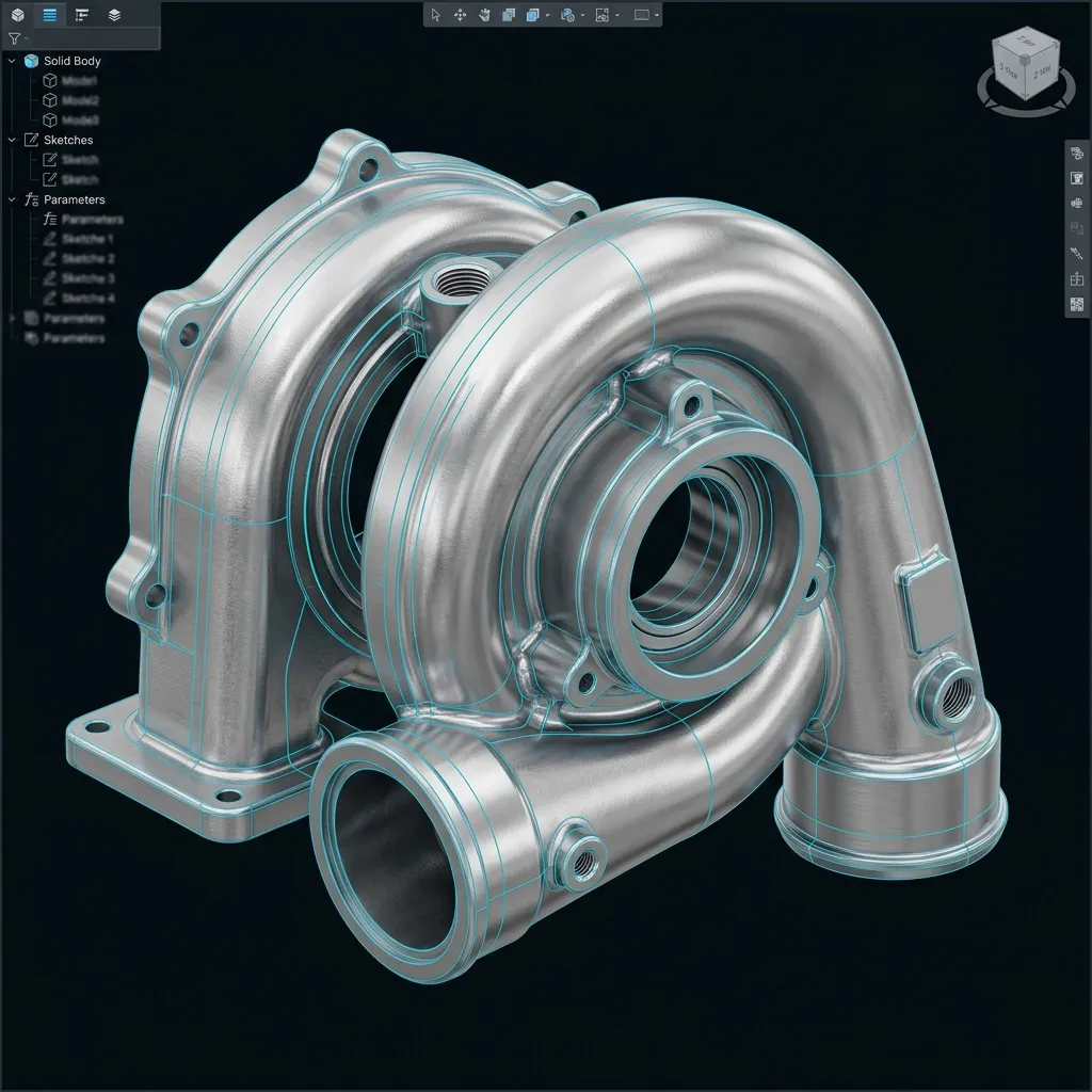 Parametric 3D CAD Solid Model Deliverable