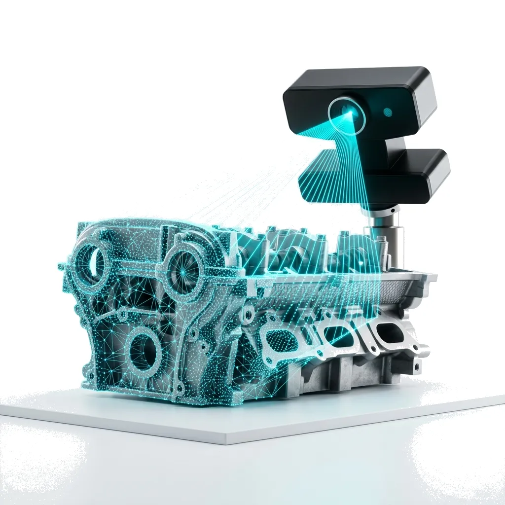 3D Optical Scanning process