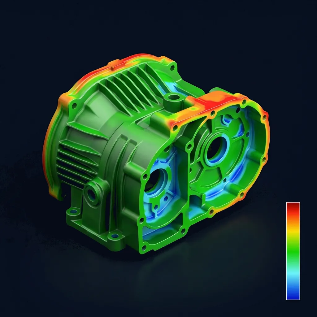 High-resolution Color Deviation Heatmap