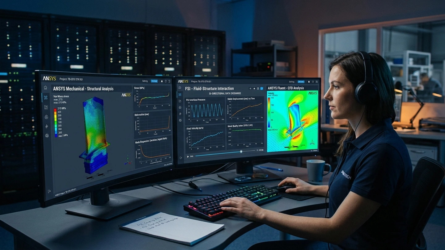 ANSYS Multi-Physics Core and Laboratory Diagnostic Switchboard