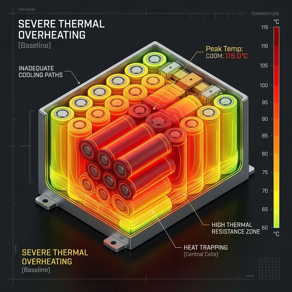 Failed Baseline Thermal Design