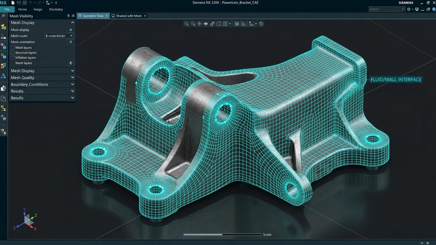 CAD Geometry Review and Hexahedral Mesh Preparation