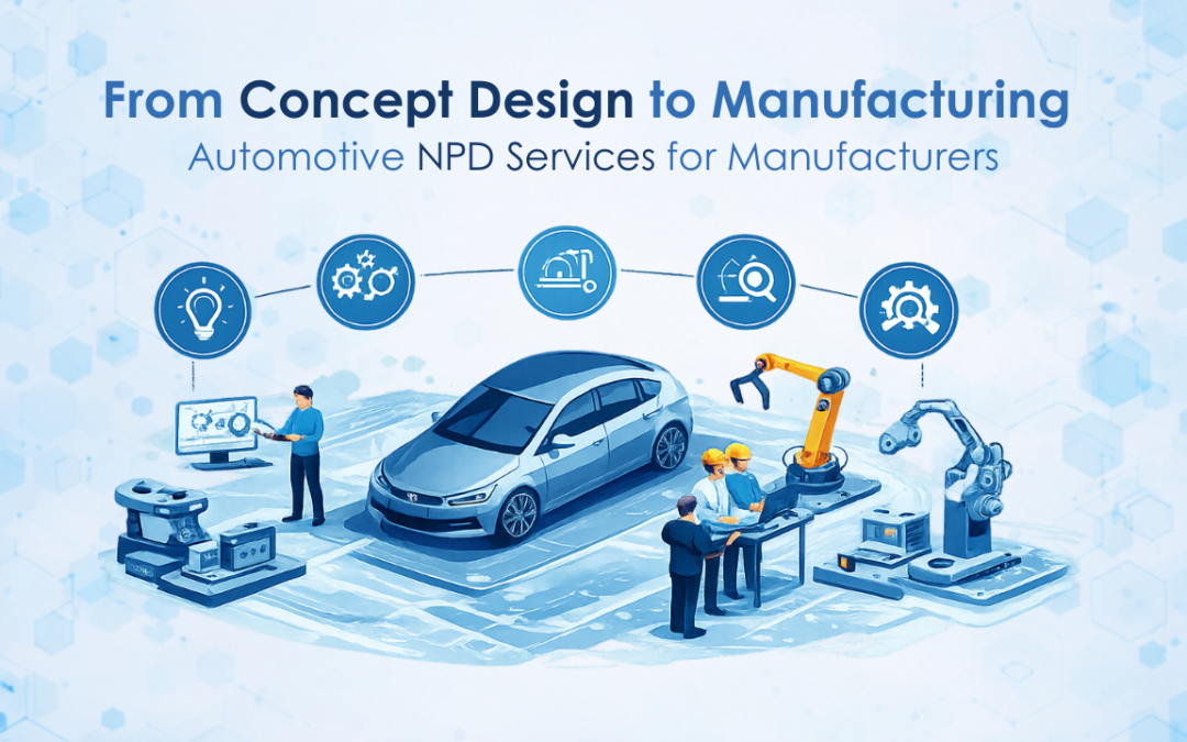 Automotive New Product Development Services for Manufacturers : From Concept Design to Manufacturing