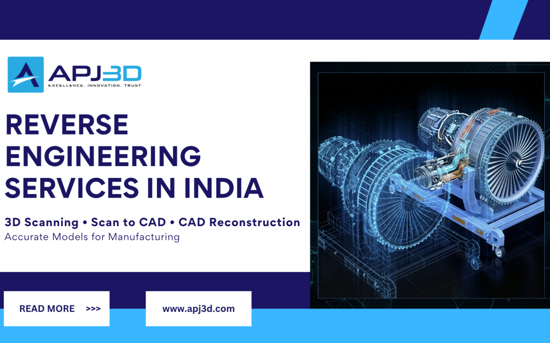 Reverse Engineering Services in India | Low Cost 3D Scanning & CAD Reconstruction for Manufacturers